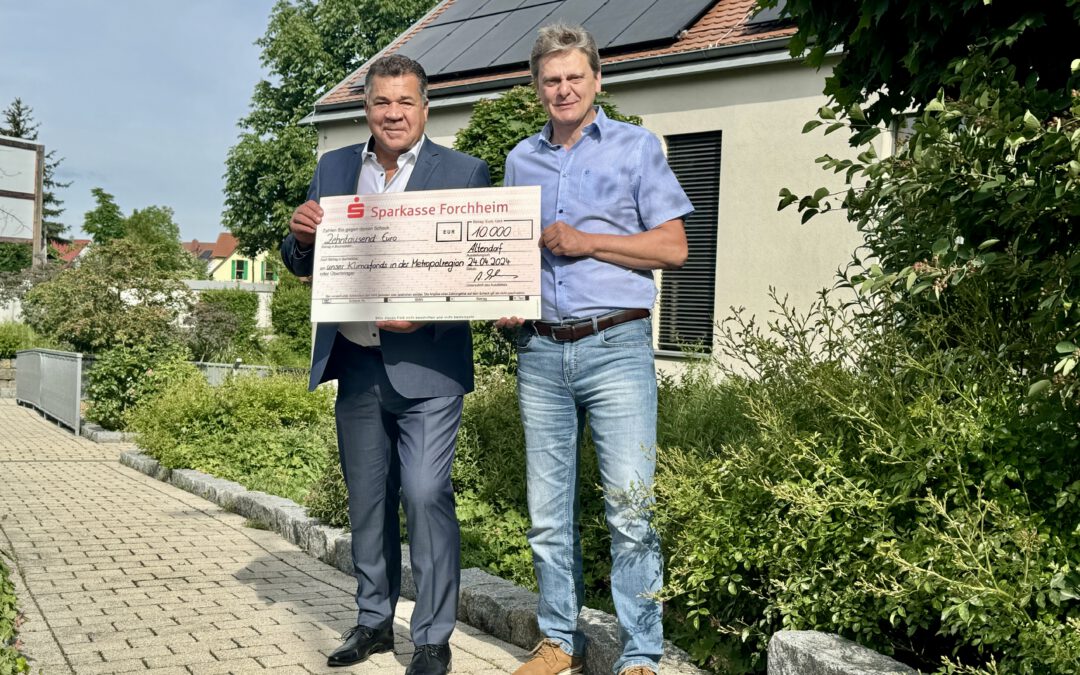 Loesch Verpackungstechnik spendet 10.000 EUR für Vereins-PV in Altendorf