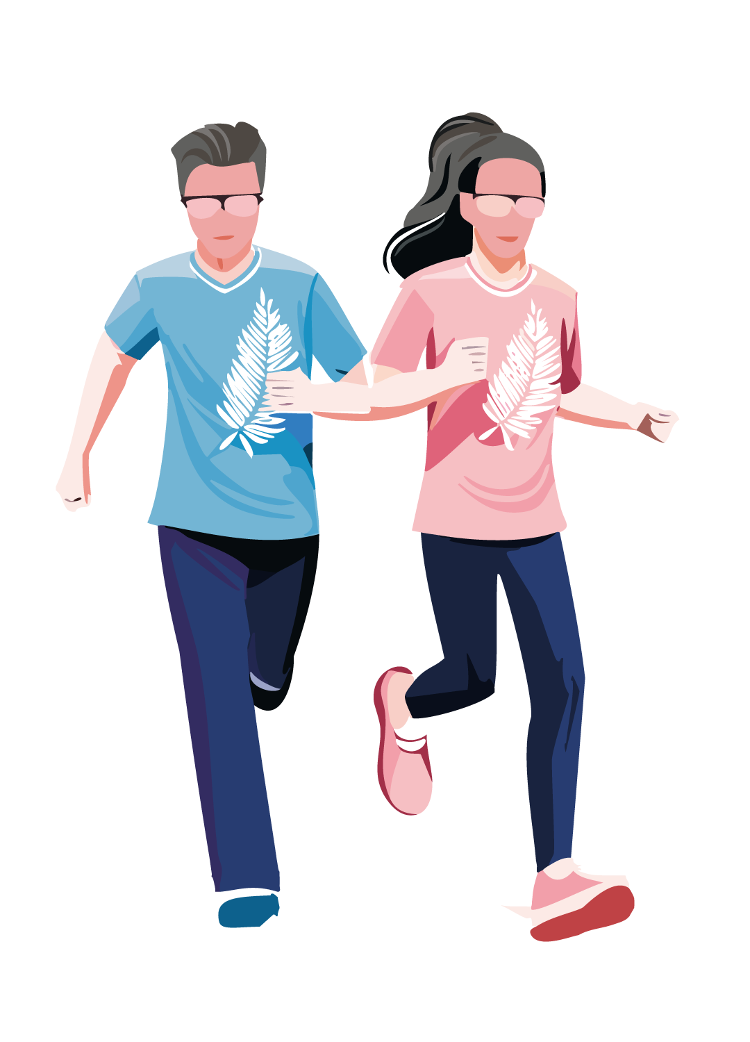Runners_Vektorgrafik